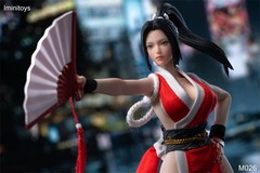 1/12 Female Fighter Shiranui Mai 6″ Action Figure Model iminitoys M026 ❶USA❶