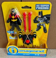DC SUPER FRIENDS IMAGINEXT (Fisher Price 2015) — Red Robin Action Figure