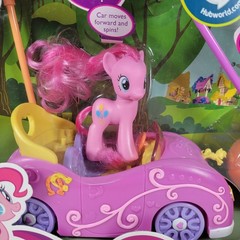 MY LITTLE PONY Pink Remote Control RC Car PINKIE PIE Toy ~ New in Package 2010