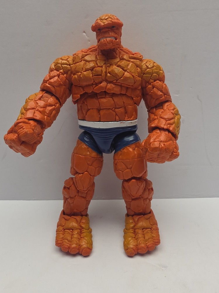 Hasbro Marvel Legends Retro Fantastic Four The Thing Incomplete Figure