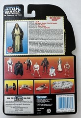 NEW Ben Kenobi SHORT Saber 3.75 Action Figure Star Wars POTF Red