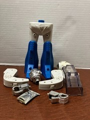 Vintage Micronauts Biotron Parts Lot w/ Metal Hands Head Canopy 1977 Original !