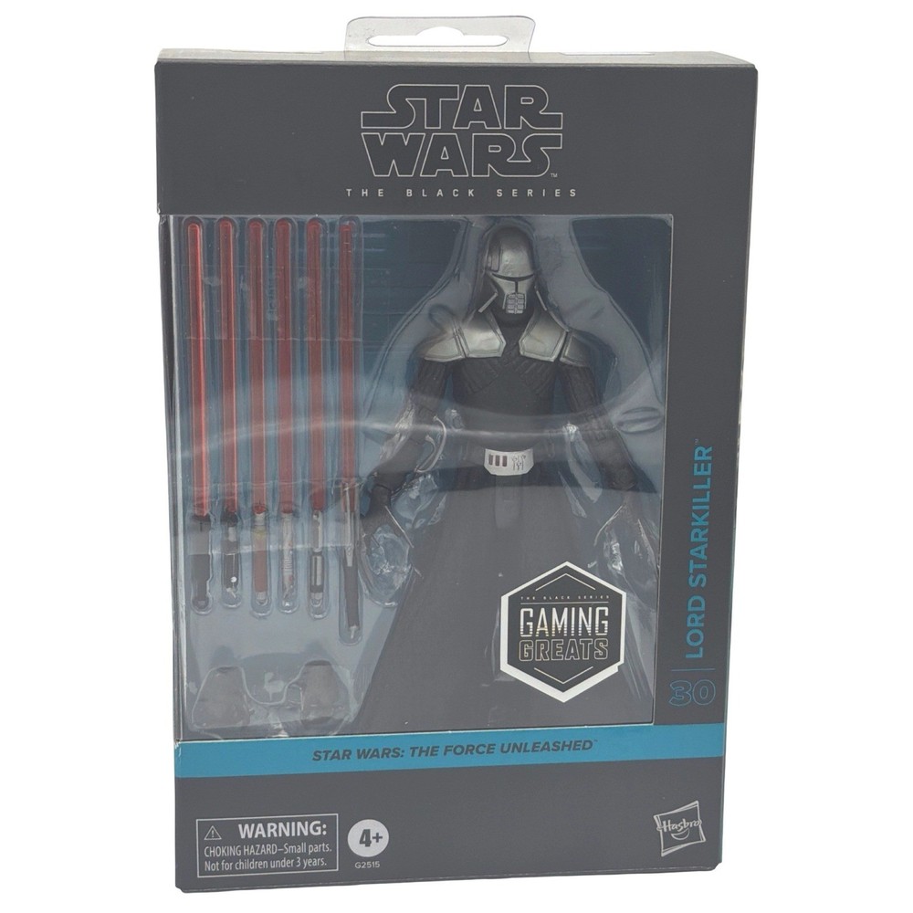 Hasbro Star Wars Black Series Lord Starkiller New Gaming Greats Force Unleashed