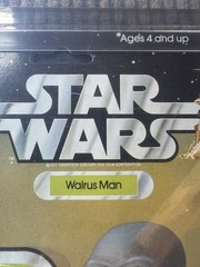 STAR WARS, RARE PINK TUSKS – 1979 WALRUS MAN – GRADED 70+, 21 BACK-B, KENNER MOC