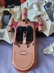 Vtg 1980’s Star Wars Battleships Action Fleet Lot Pre Owned Condition 4 Parts #E