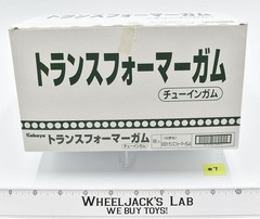 Fight! Super Robot Lifeform #7 Transformers Tomy Takara Kabaya Gum 4 Box of 8