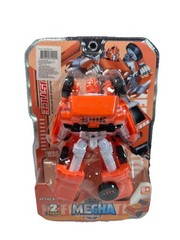 two “Mecha Deformation” action figures from the “Fight” series