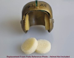 Vintage GI Joe Helmet Foam Replacement Inserts – Pilot, Astronaut – READ FIRST!