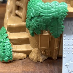 Animal Planet of the Apes Electronic Dino Playset Cave Lab Crane Base No Dino