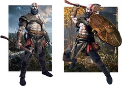 Kratos God of War (2018) 1/4 Scale Action Figure 18 inches by NECA NIB