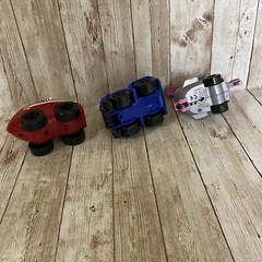 Paw Patrol Rescue Racer Vehicles Chase Marshall Sky Toy Car Lot of 3 Spinmaster