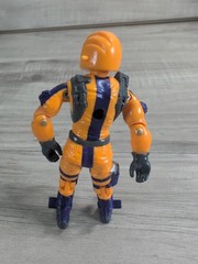 Vintage 1989 Hasbro G.I. Joe Cobra Heat Viper 4″ Action Figure