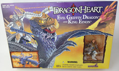 Kenner Vintage 1996 DRAGONHEART Evil Griffin Dragon and King Einon Set Sealed