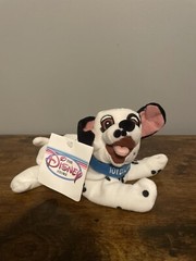 DISNEY Store 101 DALMATIANS Puppy Dog Mini Bean Bag 8″ Plush Toy New With Tags