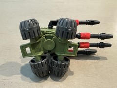 GI JOE 1983 PAC/RAT Machine Gun with Blueprint Instructions Working Original