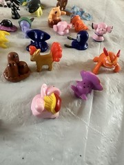 Pokemon China Mini Figures Rattata Poliwhirl Arbok Mix Lot