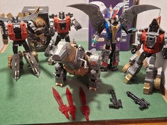 Transformers Black Mambo Dino Robot Force
