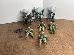 Final Faction Greenbrier Kharn Hive Class Synthoid Action Figure Set 10 Toys Lot