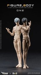 VTOYS X BMS VB002 1/12 Male Pale Flexible Jointed Body &Head Doll For 6″Figure