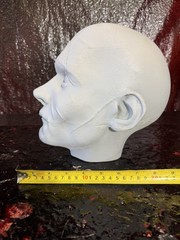 EDWARD SCISSORHANDS 3D PRINT HEAD SCULPT 1:1 RATIO LIFE SIZE