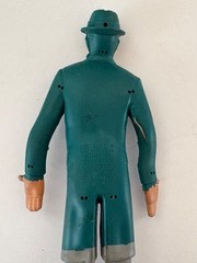 VINTAGE 1966 LAKESIDE “GREEN HORNET” SUPER FLEX BENDY FIGURE