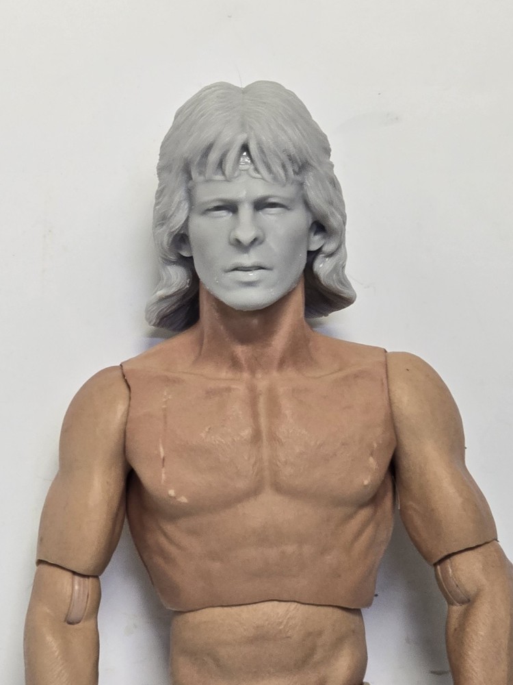 3d Print BEASTMASTER SINGER HEAD 1/6th Scale 12″ Body Figures