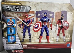 Captain America International Patriots Open Box One Missing 1