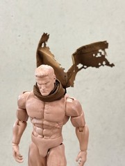 SU-SC-BRN: 1/12 Brown Wired Fabric Scarf for 6″ Action Figure