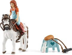 Horse Club, 9-Piece Playset, Horse Toys for Girls and Boys 5-12 Years Old Mia…