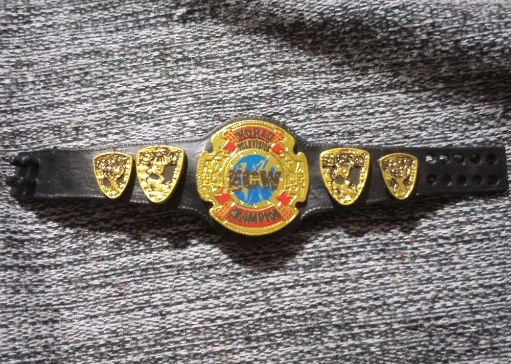 Mattel WWE Elite ECW World Television Championship Title Belt For 6″ Figure TV