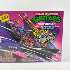 TMNT Classic Footcruiser Foot Clan Attack Vehicle Playmates 84708 New