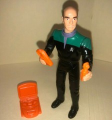 Star Trek Voyager The Doctor EMH figure Robert Picardo toy trading card ai dr