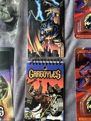 Gargoyle, Bundle, Lunchbox, Notepads & Erasers Advert Cards And Burger King Toys