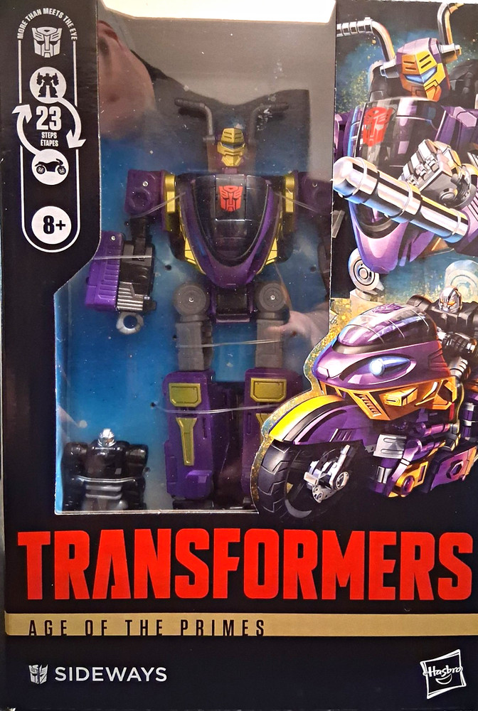 Hasbro Transformers Age of the Primes Sideways Transforming Figure w/ Mini-Con