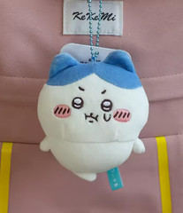 11CM Hachiware Plush Keychain Cute Stuffed Toy