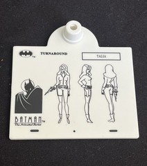 Batman Animated Series Talia Al Ghul Figure Stand Dc Collectibles Base Only Rare