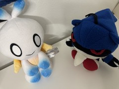 HOMEMADE Sonic the Fighters Hedgehog Metal Sonic Plush Hue Hue Hue 1995 w/ Art