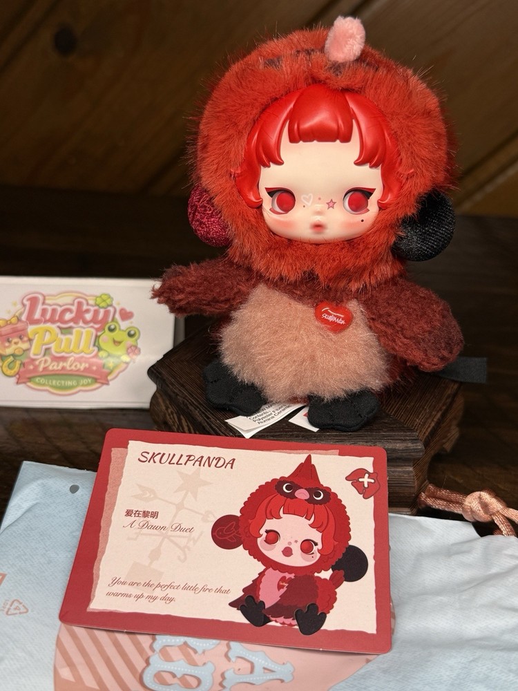 Popmart Dear Birds Series Plush – Confirmed SKULLPANDA A Dawn Duet – No Box