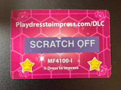 Dress to Impress Mystery Model LINA Doll Figure Toy & DLC CODE Rare Chase