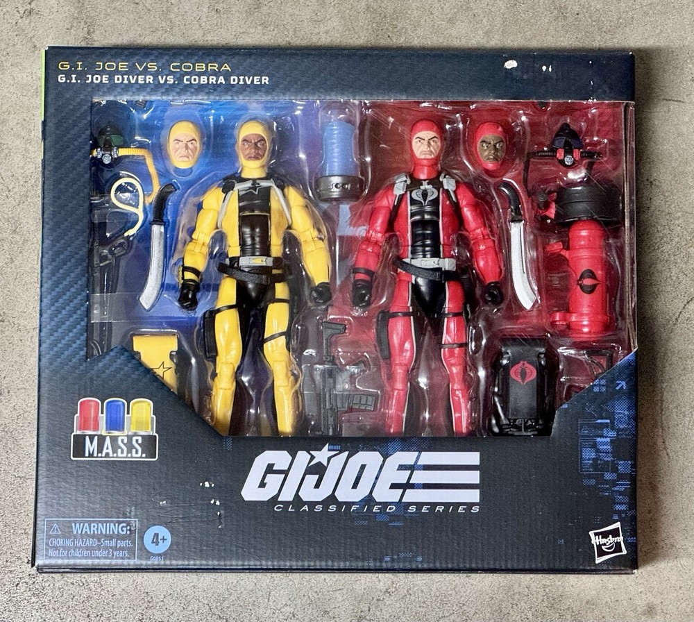 G.I. Joe Classified Series #169, G.I. Joe Diver Vs. Cobra Diver Action