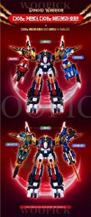 Miniforce Dinoid Warrior DINO COMMANDER Transformer Robot Trailer Toy 2025