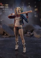 Suicide Squad Harley Quinn SHF Action Figure Joker PVC Model With Box Toy Gift