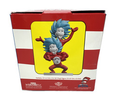 Dr. Seuss Thing One & Thing Two Fly Guy Vinyl Figure Set NEW RARE Collectible