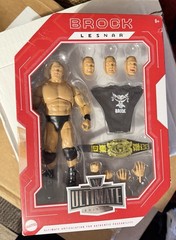 WWE Ultimate Edition Brock Lesnar Ruthless Aggression New Slight Box Crease