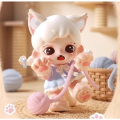 TNT SPACE Baby Zoraa Meow Cat Face Mini Series Blind Box Figure Toys Gift