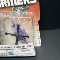 Transformers Generations Nemesis Prime & Spinister Thrilling 30 Anniversary