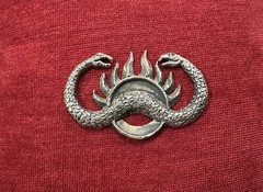 Conan the barbarian Thulsa Doom Silver Bronze Metal Decal