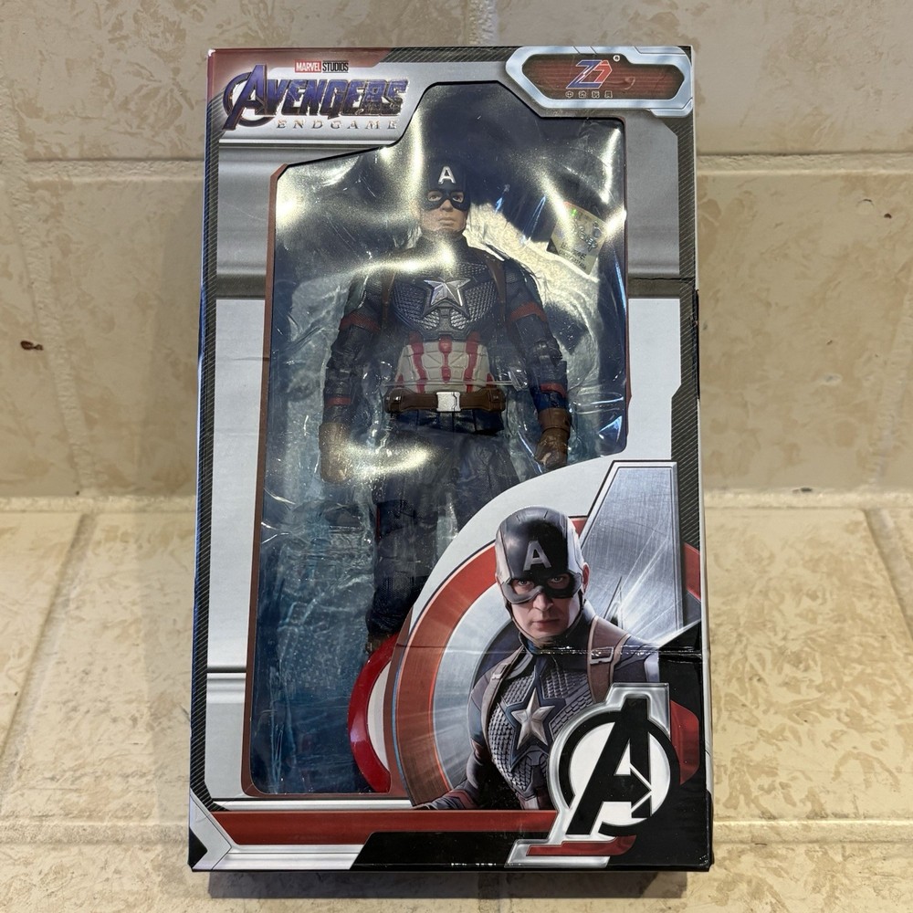 Marvel Studios Avengers Endgame Captain America Action Figure NO BRAND NEW