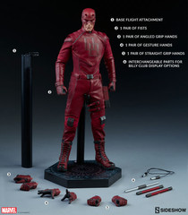 DAREDEVIL SIXTH SCALE FIGURE COMIC VERSION SIDESHOW COLLECTIBLES ITEM # 1003441