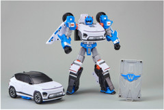 YOUNG TOYS TOBOT W Hyundai KONA Electric Robot Car 3 Types Led Action Figure